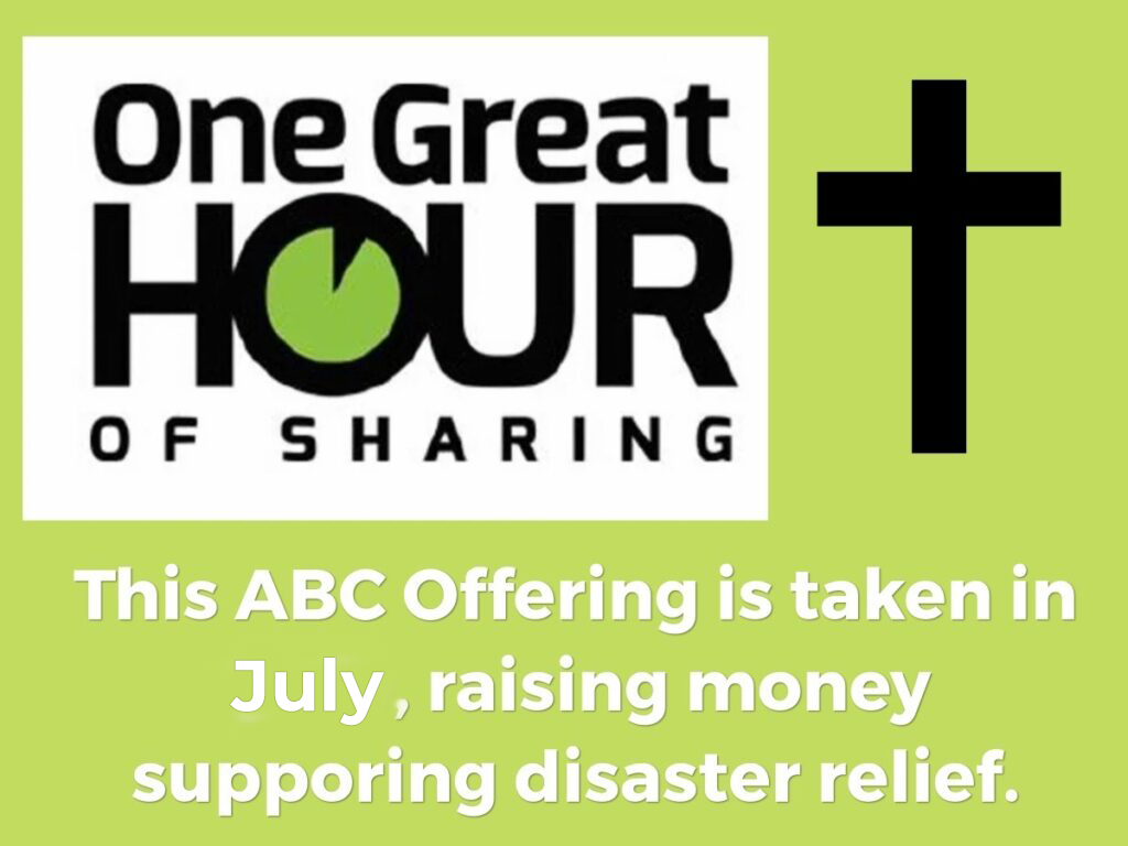 One Great Hour of Sharing